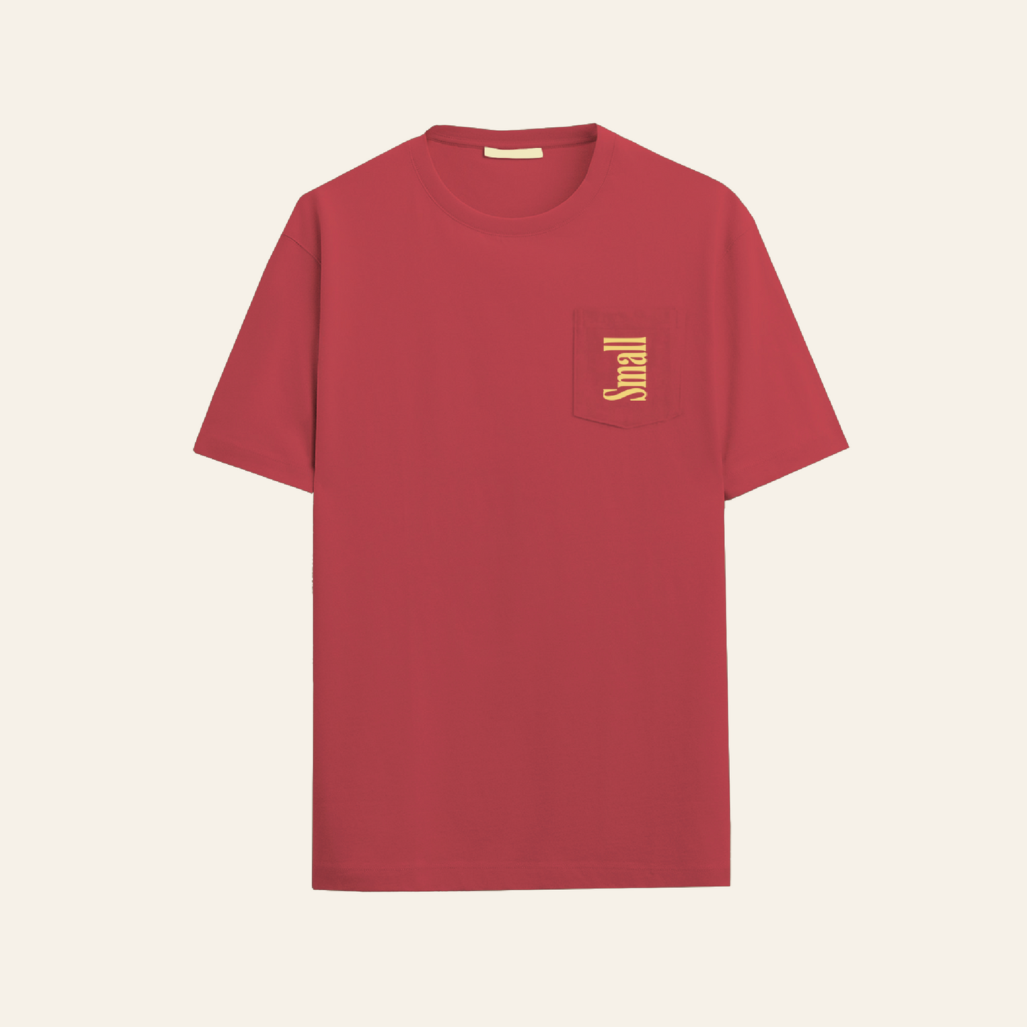 Small Beer Vertical Logo Pocket T